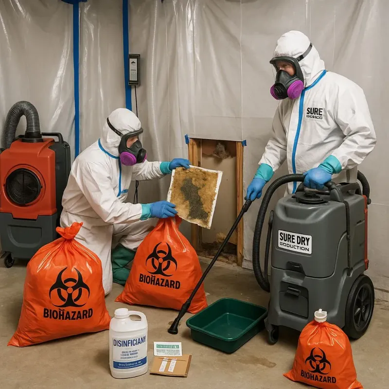 Contaminated Water Handling Protocols process in South Old Bridge, NJ