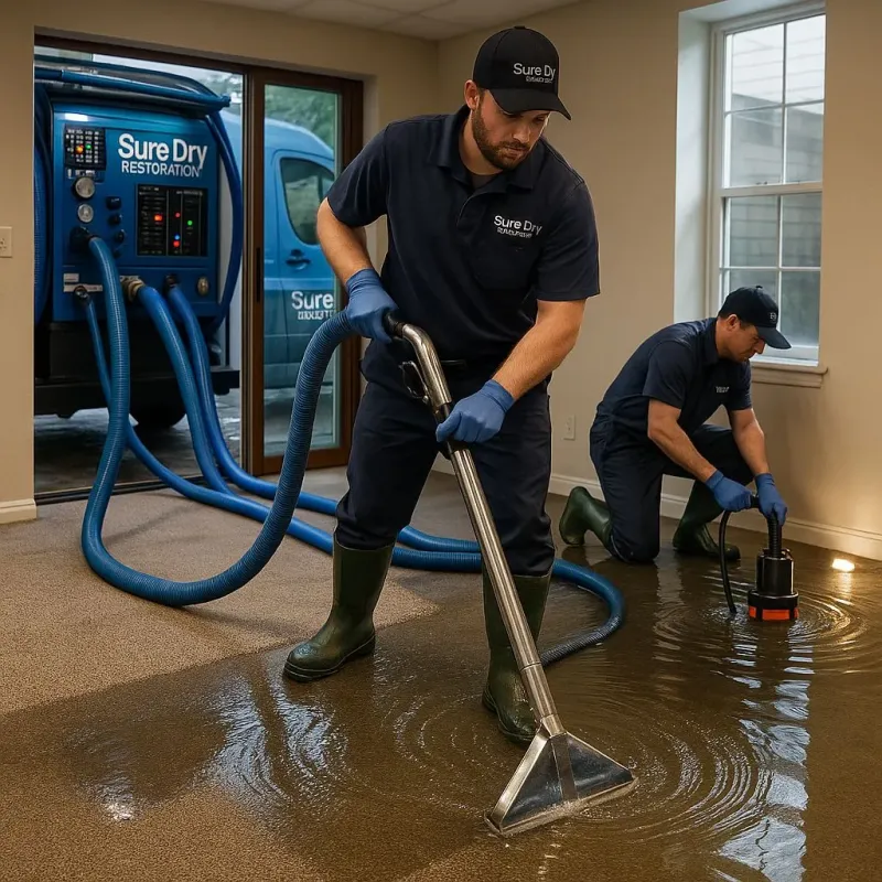 Water Extraction and Removal process in South Old Bridge, NJ